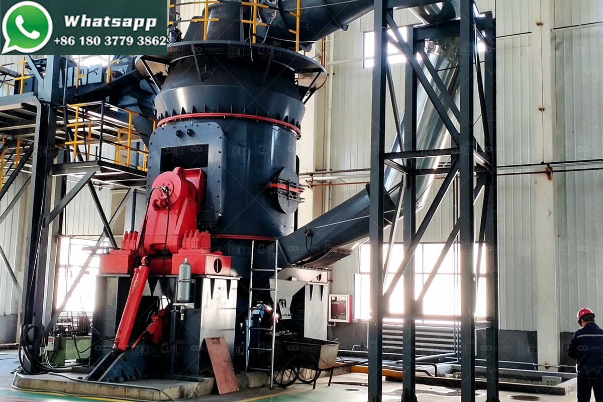 Zavod izmelʹčeniâ Gips 39 t/h s Vertikalʹnaâ Melʹnica LM — Kyrgyzstan