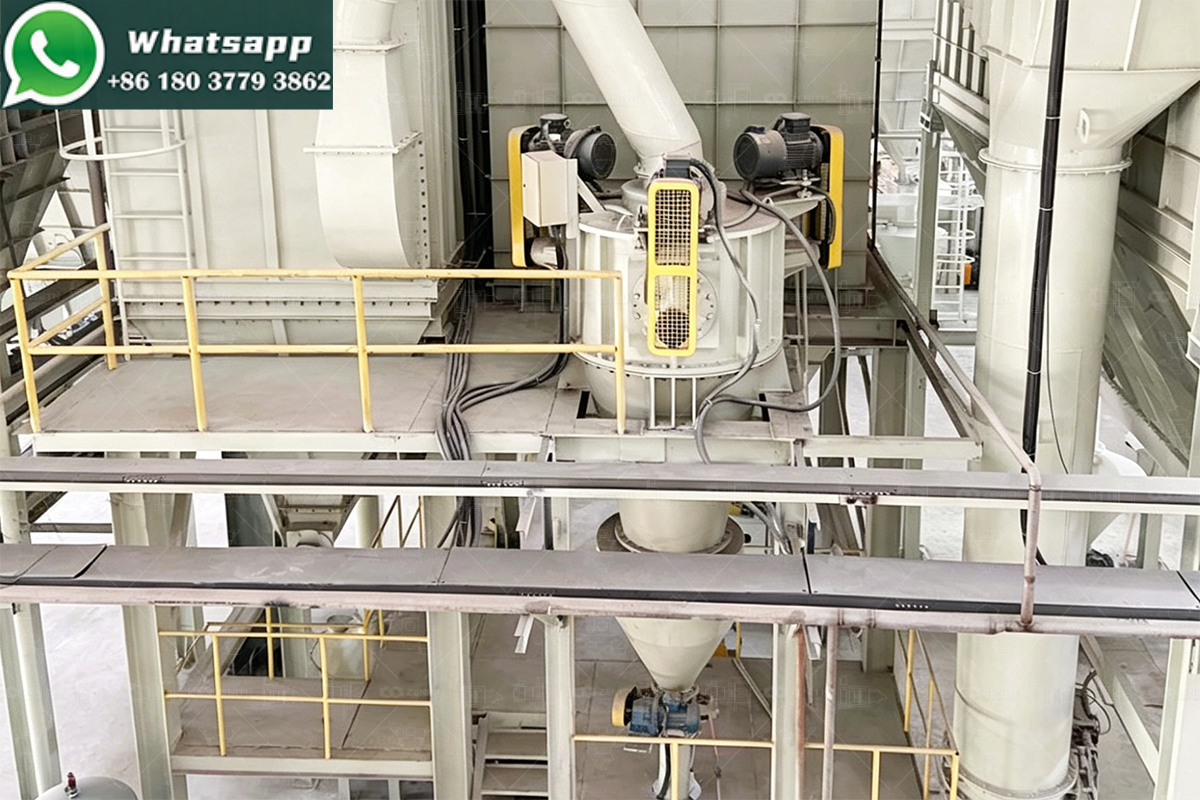 Zavod izmelʹčeniâ Barit 15 t/h s Vertikalʹnaâ Sverhtoneaja LUM — Tadžikistan
