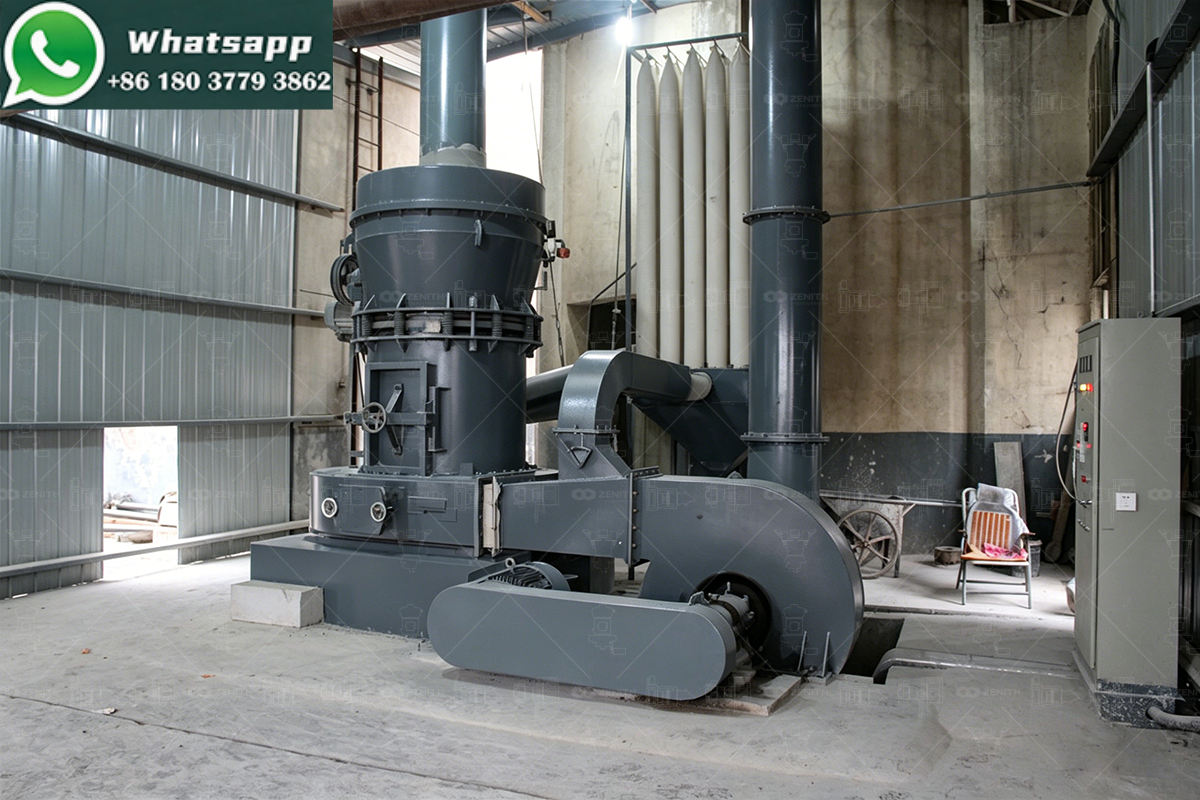 Zavod izmelʹčeniâ Dolomit 8 t/h s Sredneskorostnaâ MTM — Kazahstan