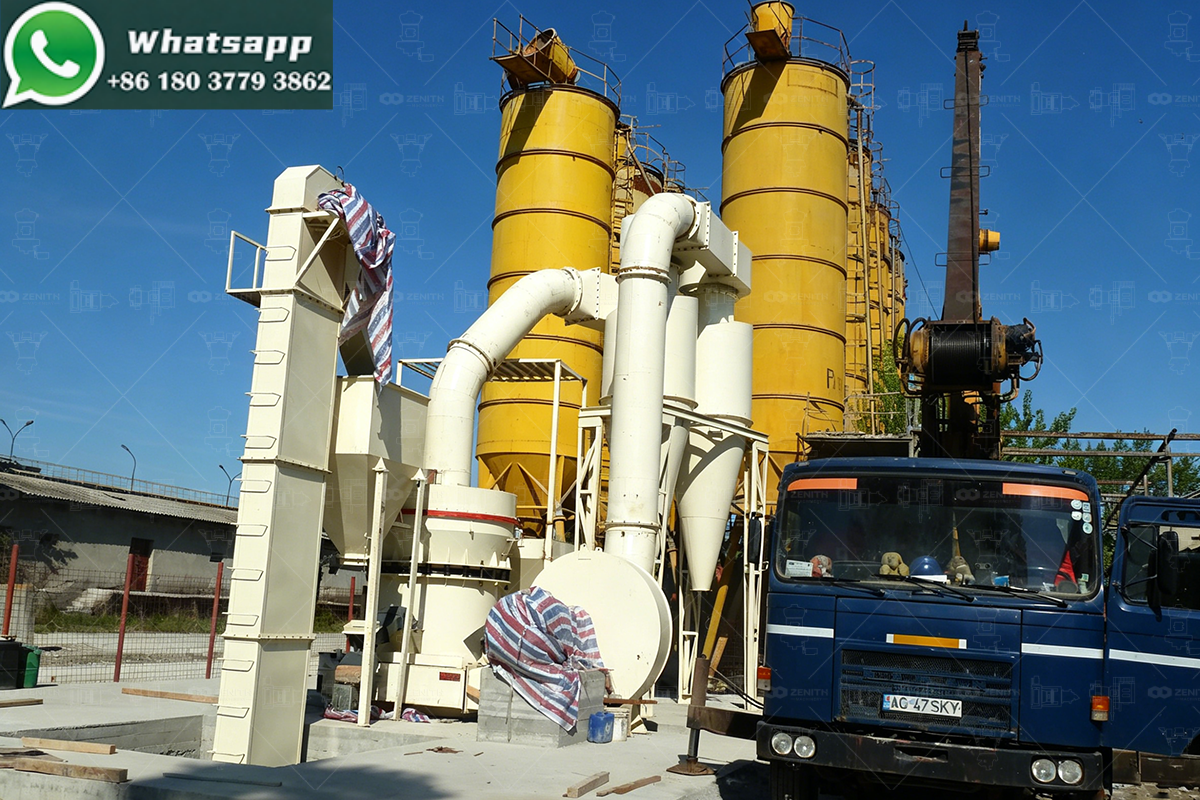 Zavod izmelʹčeniâ Dolomit 5 t/h s Sredneskorostnaâ MTM — Uzbekistan